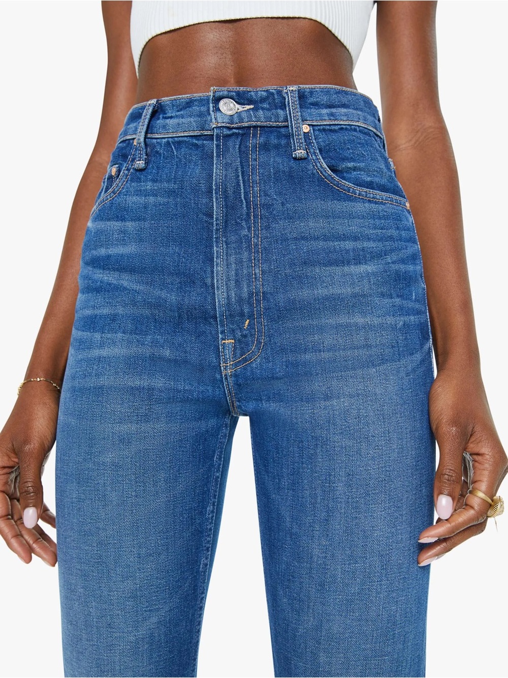 MOTHER - High Waisted Rider Skimp - Penal Code Sz 28 ✨NWT✨ - Picture 5 of 15